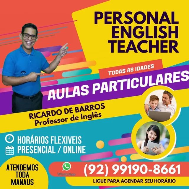 Mundo do Inglês - Professores de Inglês ¨¨¨¨ Aulas Particulares em