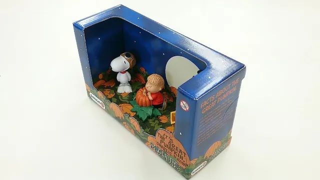 Charlie Brown E Snoopy Halloween Scenery Pack Schleich - Foto 3