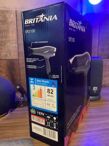 Secador De Cabelo Britania Sp2100