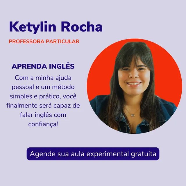 Aulas particulares de Inglês on line