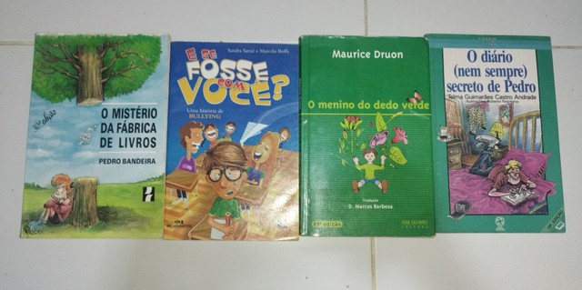 Paradidáticos e livros Novos/ Preços na Descrição