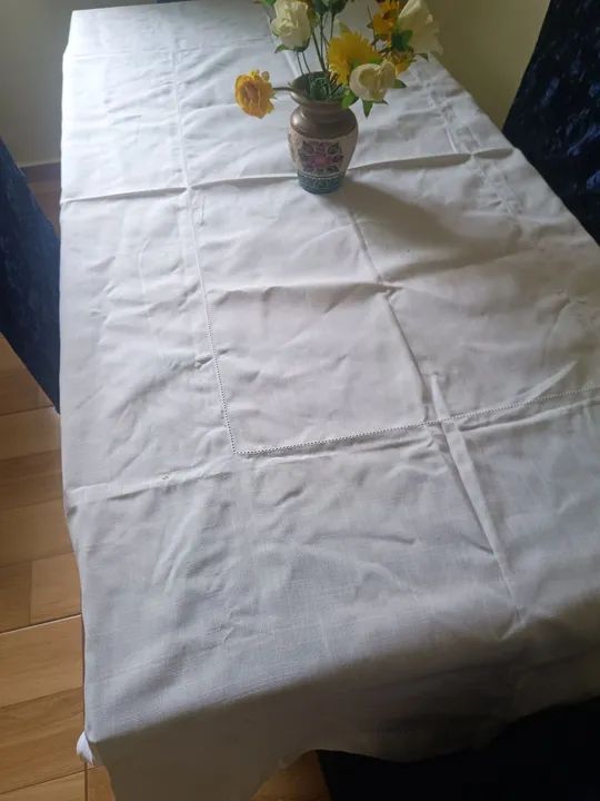 Toalha de Mesa retangular Branca