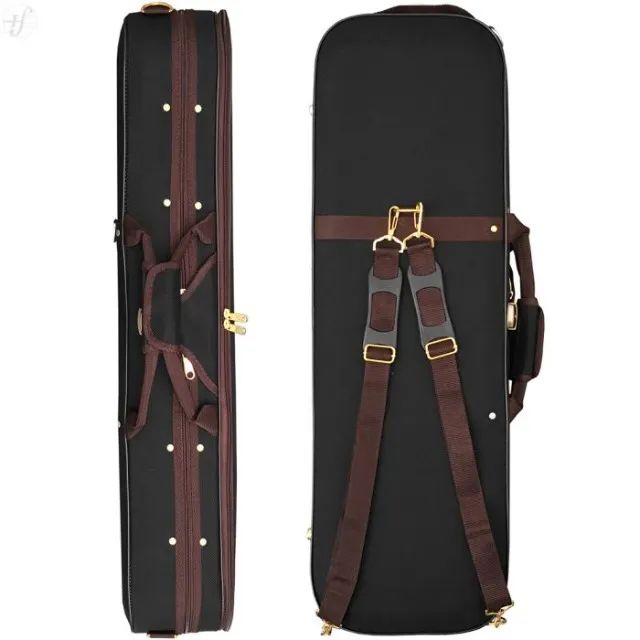 estojo viola de arco termico retangular para tamanho 40 a 42 cm tamanho do corpo - Foto 6