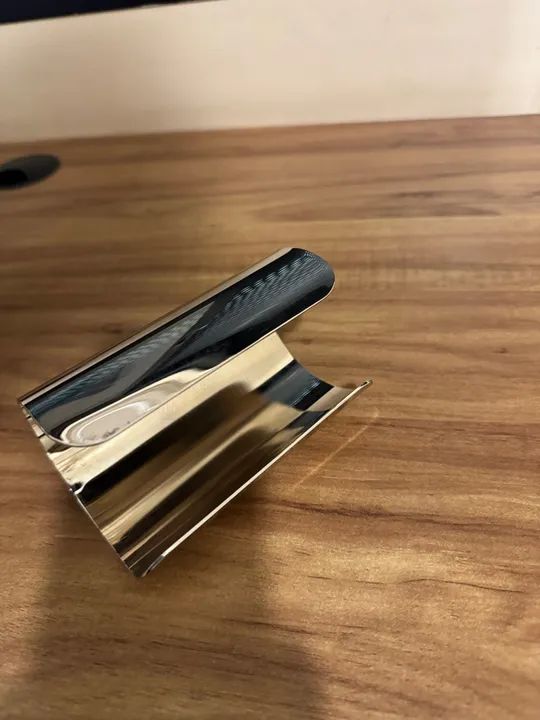 Porta garrafa em banho de prata - Foto 6