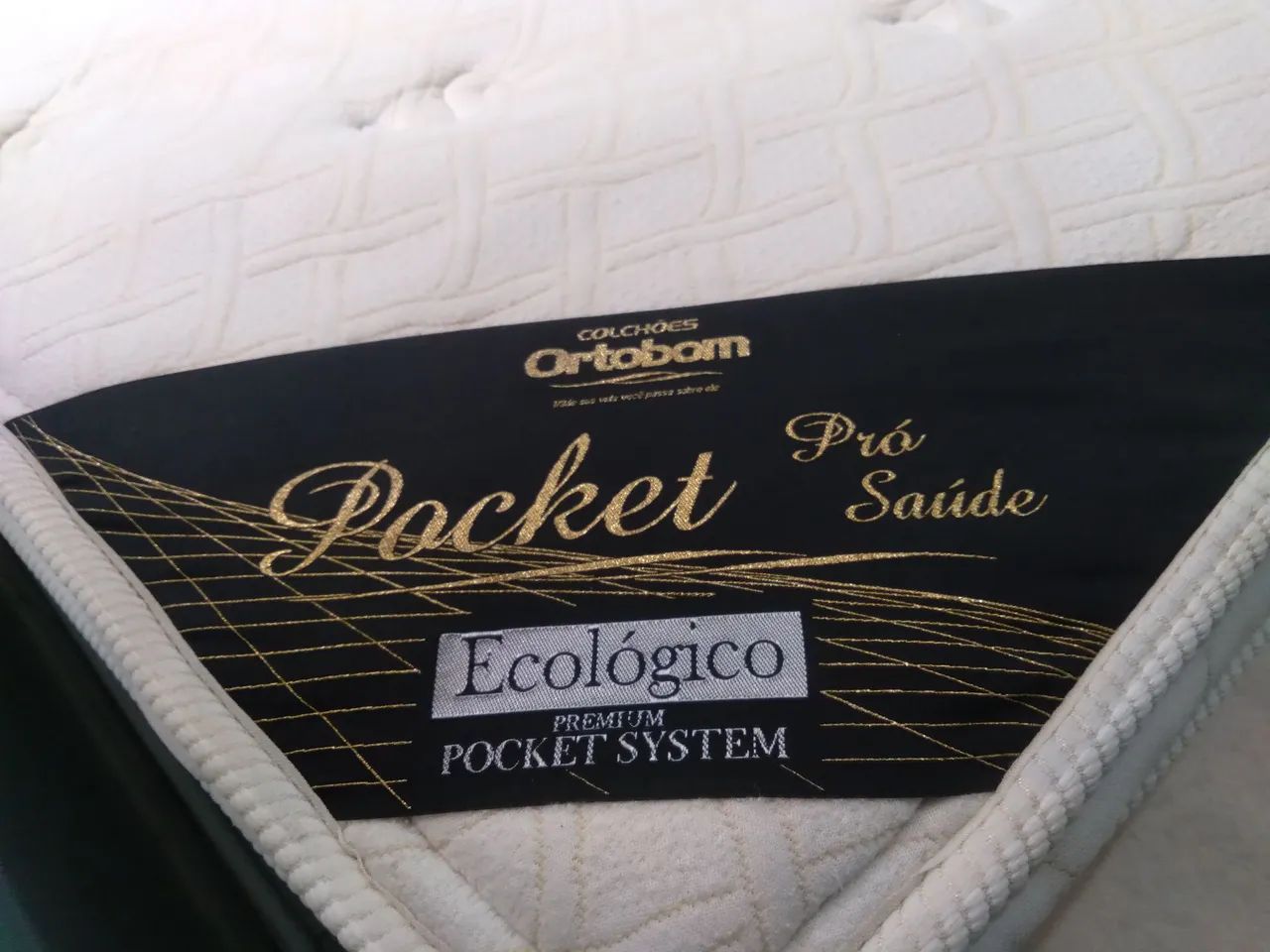 Cama Box de casal colchão de molas ensacadas marca ortobom  - Foto 5