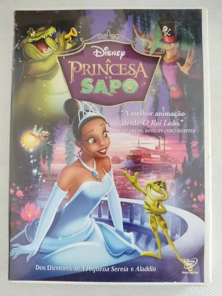 DVD A Princesa e o Sapo - Disney
