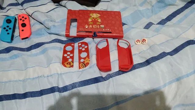 Case Nintendo Switch Mario + Grips Goomba - Foto 3