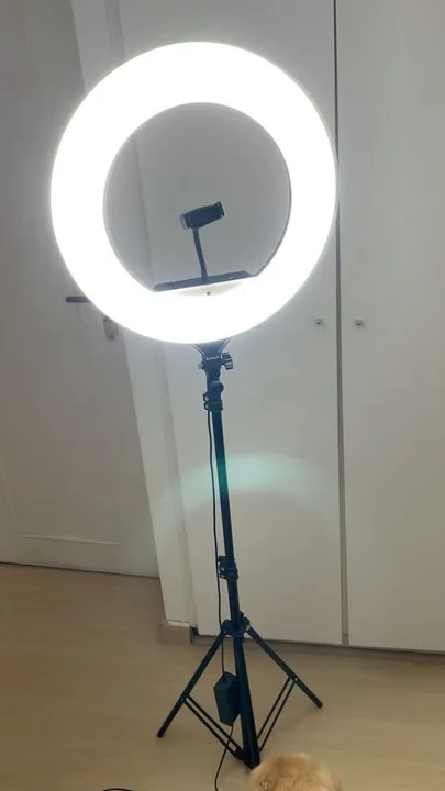Ring Light Extra Grande Largura 48cm Altura 2 Metros