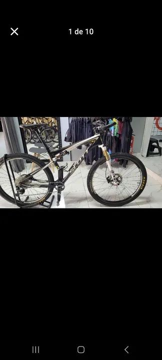Bicicleta Scott Spark RC tamanho G 