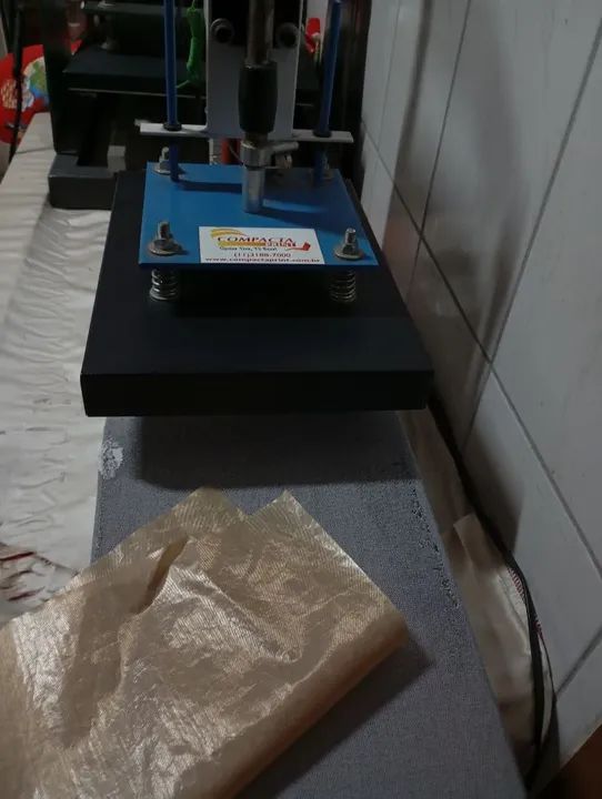 Máquina de estampa da compacta print - Foto 2