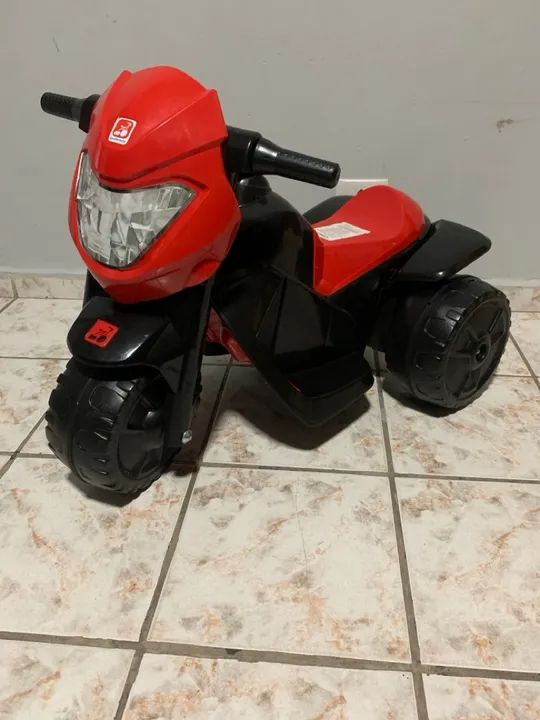 Moto Elétrica Infantil Bandeirantes 