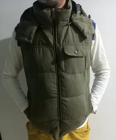 coletes acolchoados masculinos tamanho G novos,104~112 cm. - Foto 5