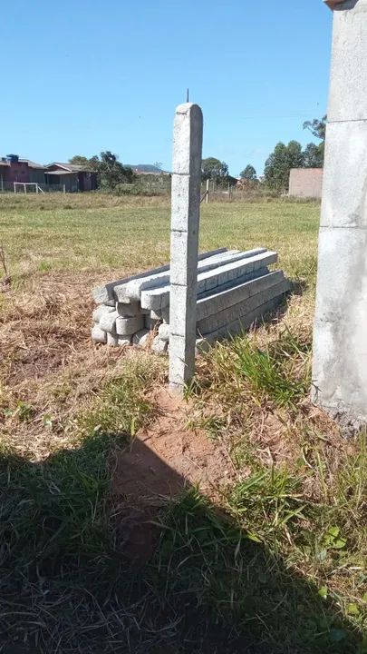 Moeirão de concreto reto