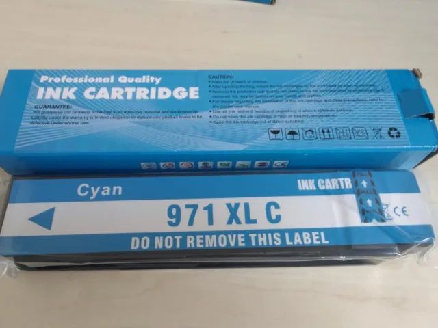 Cartucho Compatível HP 971 XL - Ciano