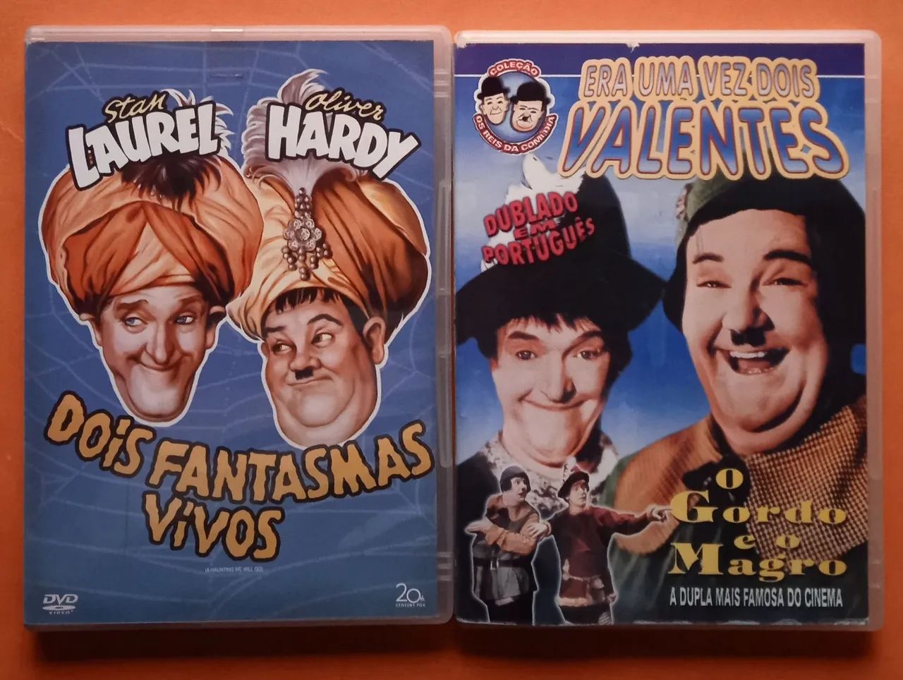 Dvd Dois Fantasmas Vivos + Era Uma Vez Dois Valentes 