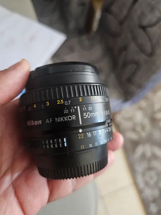 Lente Nikon 50mm f/1.8 D - Ótimo estado! - Foto 4