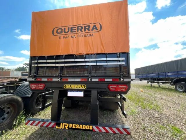 carreta graneleira 14 metros ls 4 eixos guerra zero km ano 24/24 sem pneus - Foto 4
