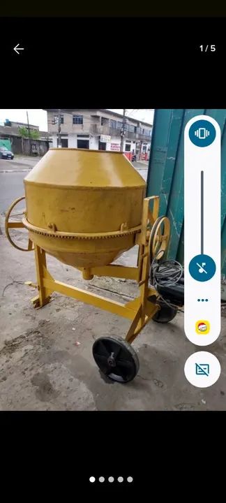 Betoneira Usada para Construção 400 litros. Motor  2 CV.. monofásico  - Foto 4