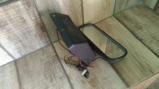 Retrovisor Teto Interno/Relógio Fiat Uno/Fiorino - Foto 2