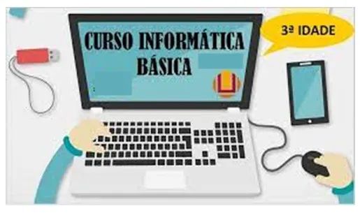 Aula de informatica para iniciantes da terceira idade