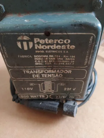 Transformador 220 para 110