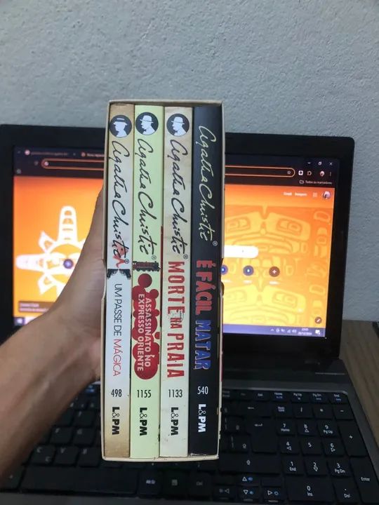 Caixa Especial Grandes Mistérios de Agatha Christie Vol. 1 (NUNCA USADO) - Foto 6