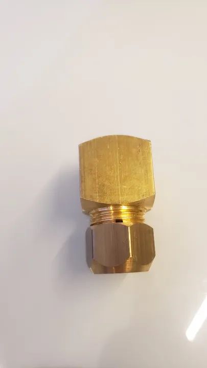 Niple Adaptador 90° para instalação de gás (original Brastemp W10761242) - Foto 5