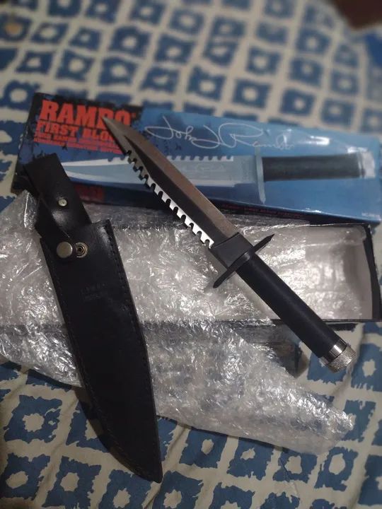 Faca Rambo First Blood - Colecionador
