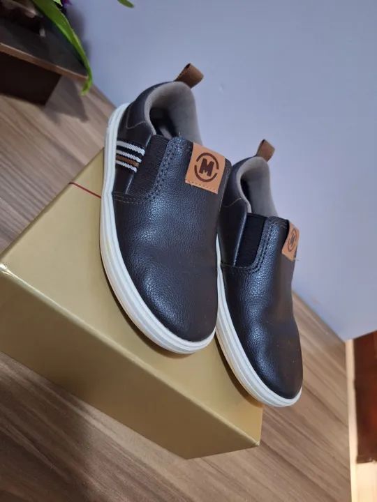 Tênis infantil Slip On Molekinho, tam 29.