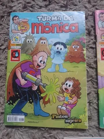 Lote com 3 gibis antigos turma da Mônica  - Foto 3