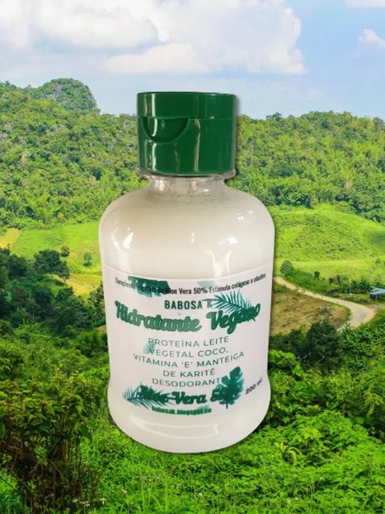 Hidratante Corporal Orgânico 50% Aloe Vera 200ml Babosa K - Foto 3
