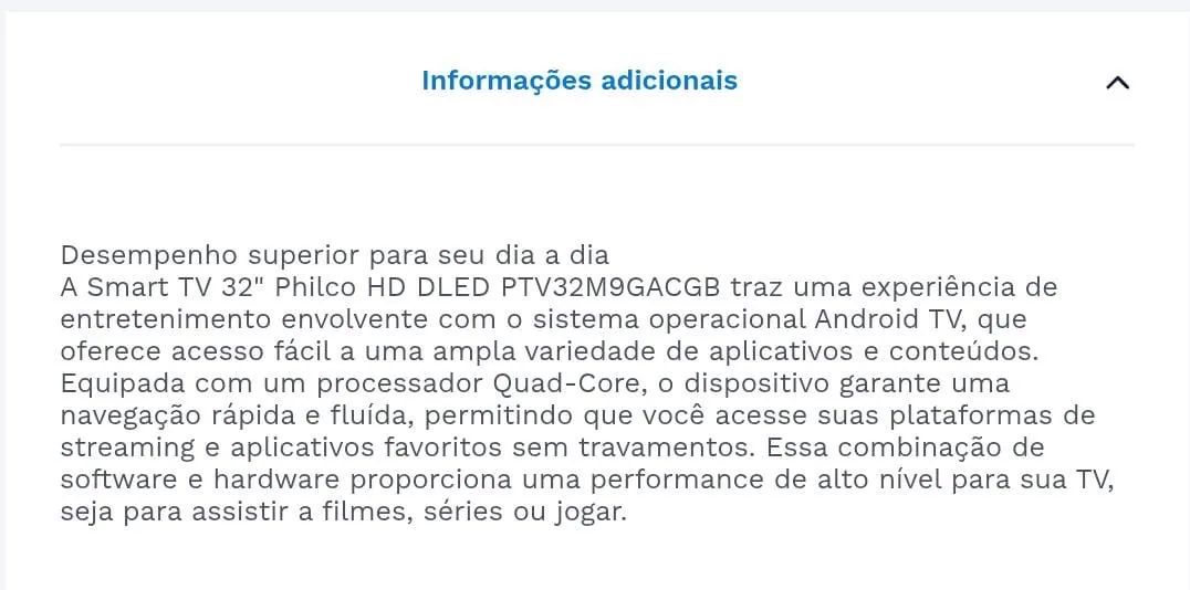 TV Philco 32 polegadas LED Android TV - Foto 5
