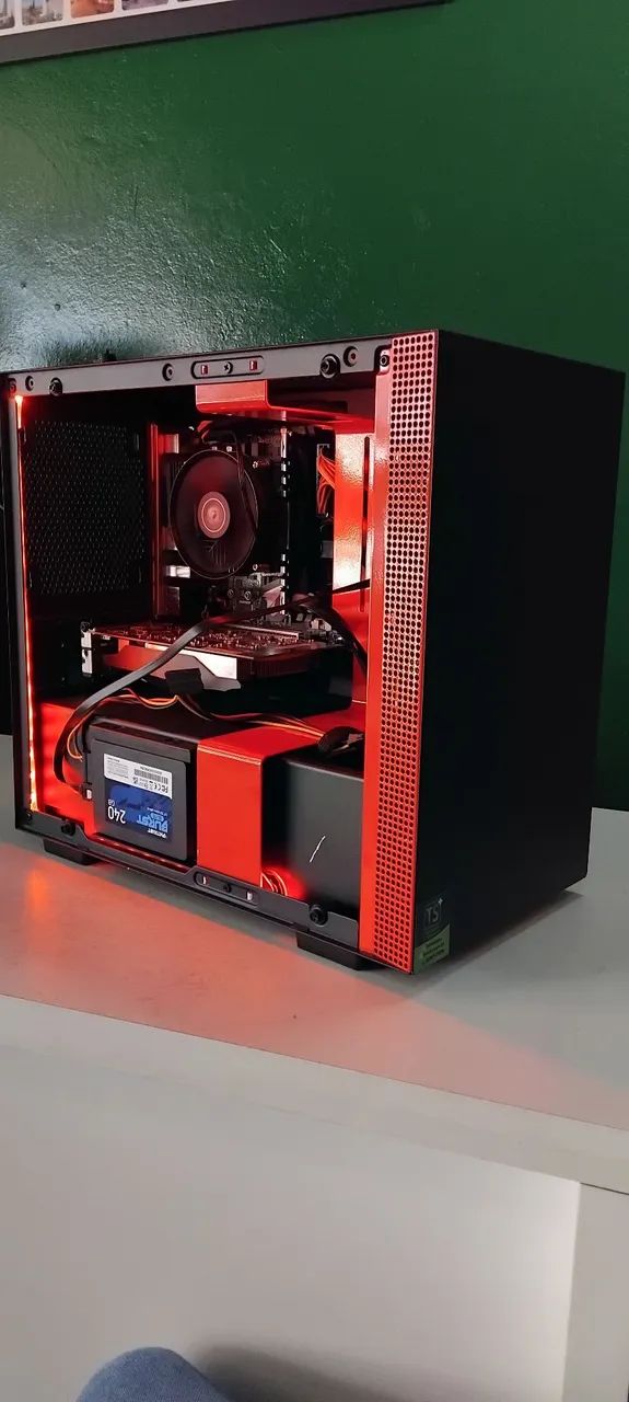 GABINETE NZXT H210 - PADRAO MINI ITX - Foto 2