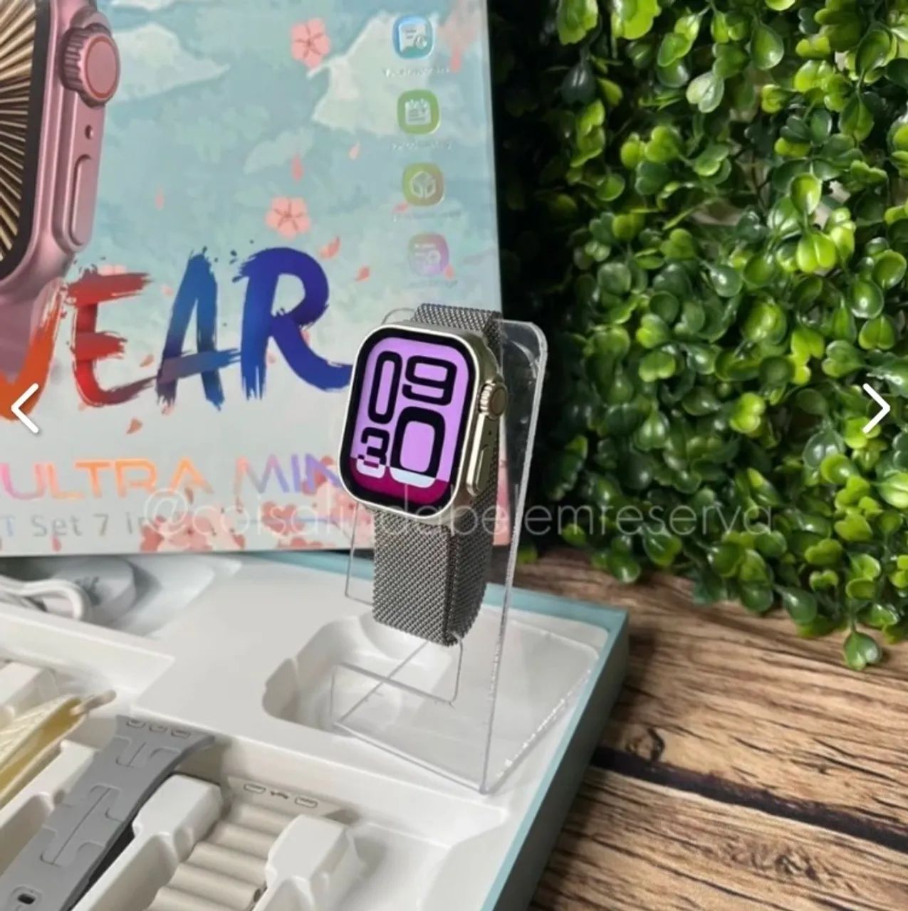 SMARTWATCH HW-U10 ULTRA MINI  - Foto 3