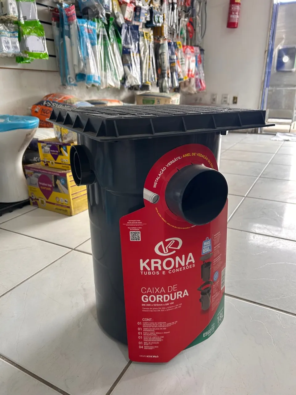 Caixa de gordura krona leia a descrição