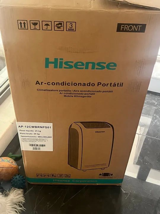 Ar Condicionado Hisense Portátil - 12000BTUS 127V - Foto 4