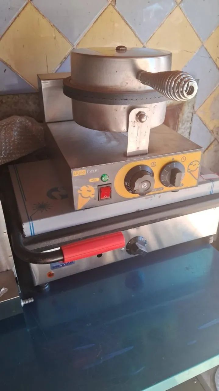 Máquina de Waffle Cone  - Foto 2