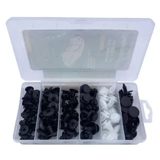 Kit Fixador Automotivo 100 Peças 450001  - Foto 2