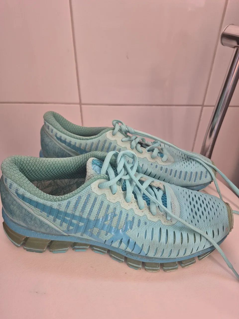 Tênis Asics Gel-Quantum 90 - Azul - Foto 2