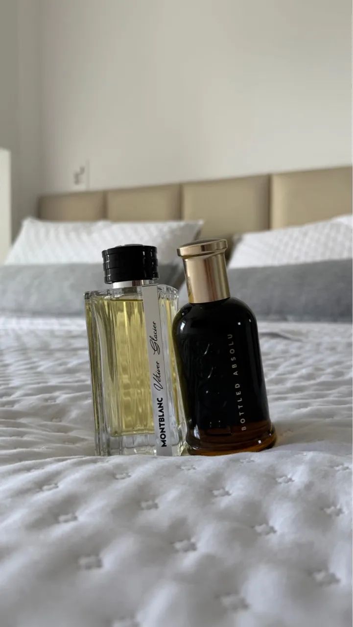 Perfumes Montblanc e Bottled Absolut