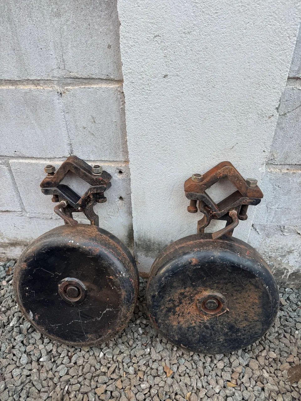 Rodas de apoio ferro Jumil j2/j2s/2040/2090 - Foto 2