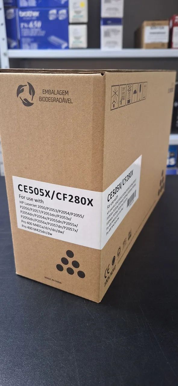 Cartucho de Toner HP CE505X  compativel novo