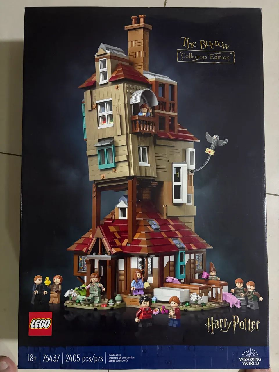 Lego harry potter the burrow collector's edition 76437