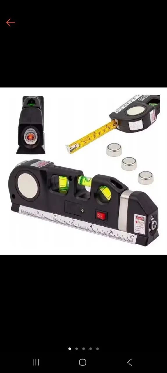 Nível com laser64319466235651120