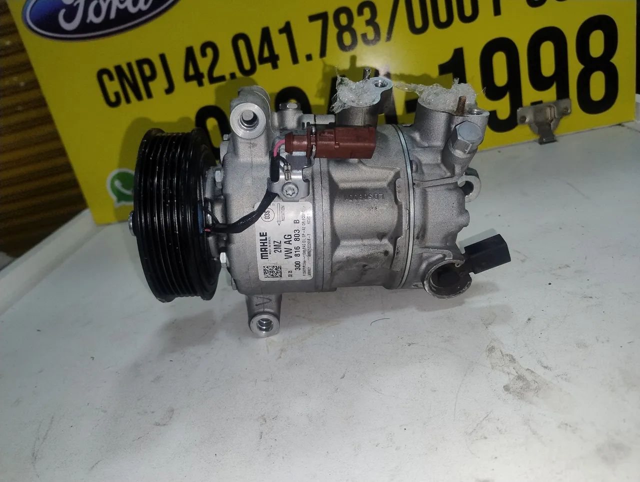 compressor do polo/virtus (mahle)