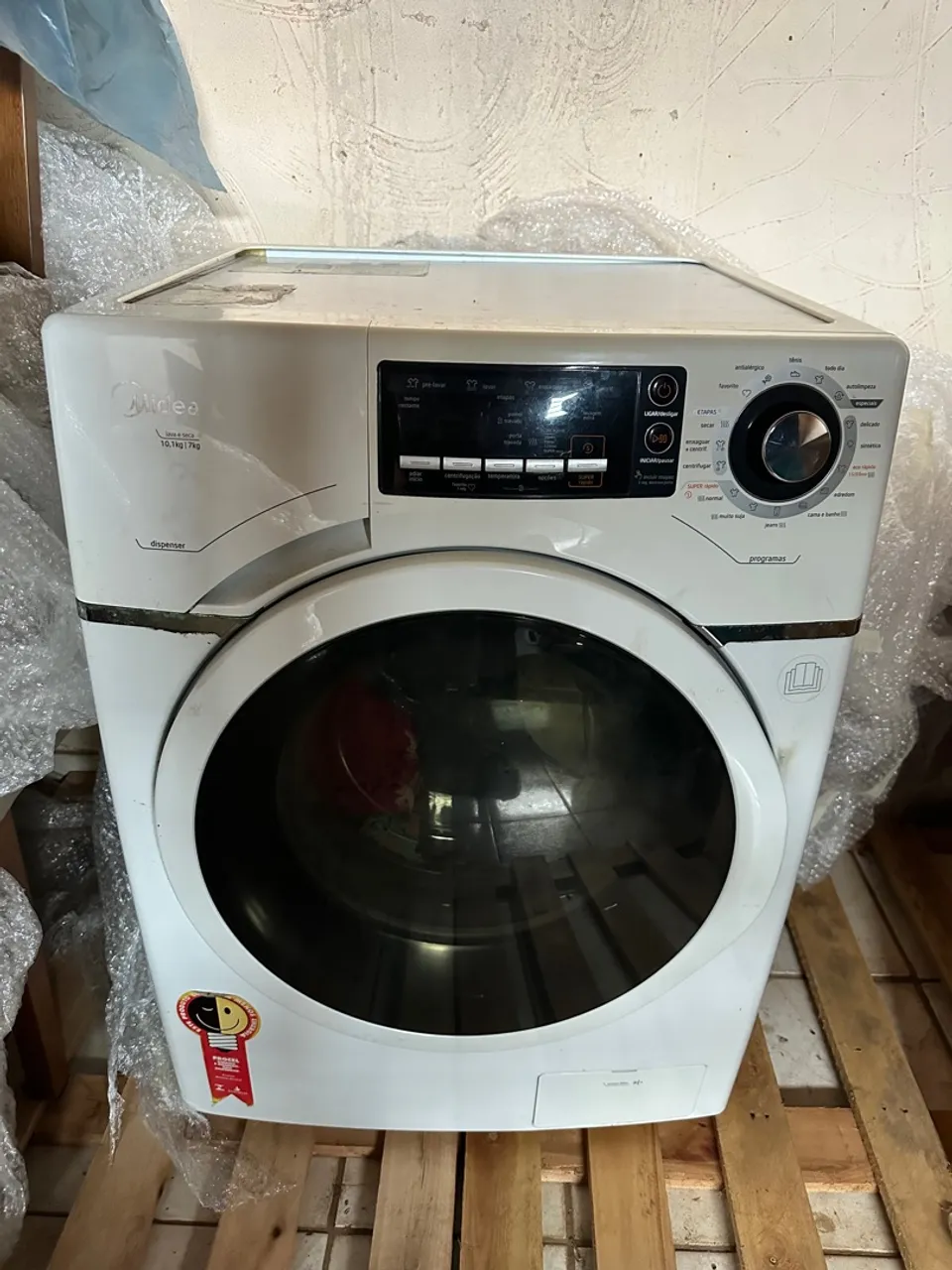 Máquina de Lavar e Secar Midea 10.1kg