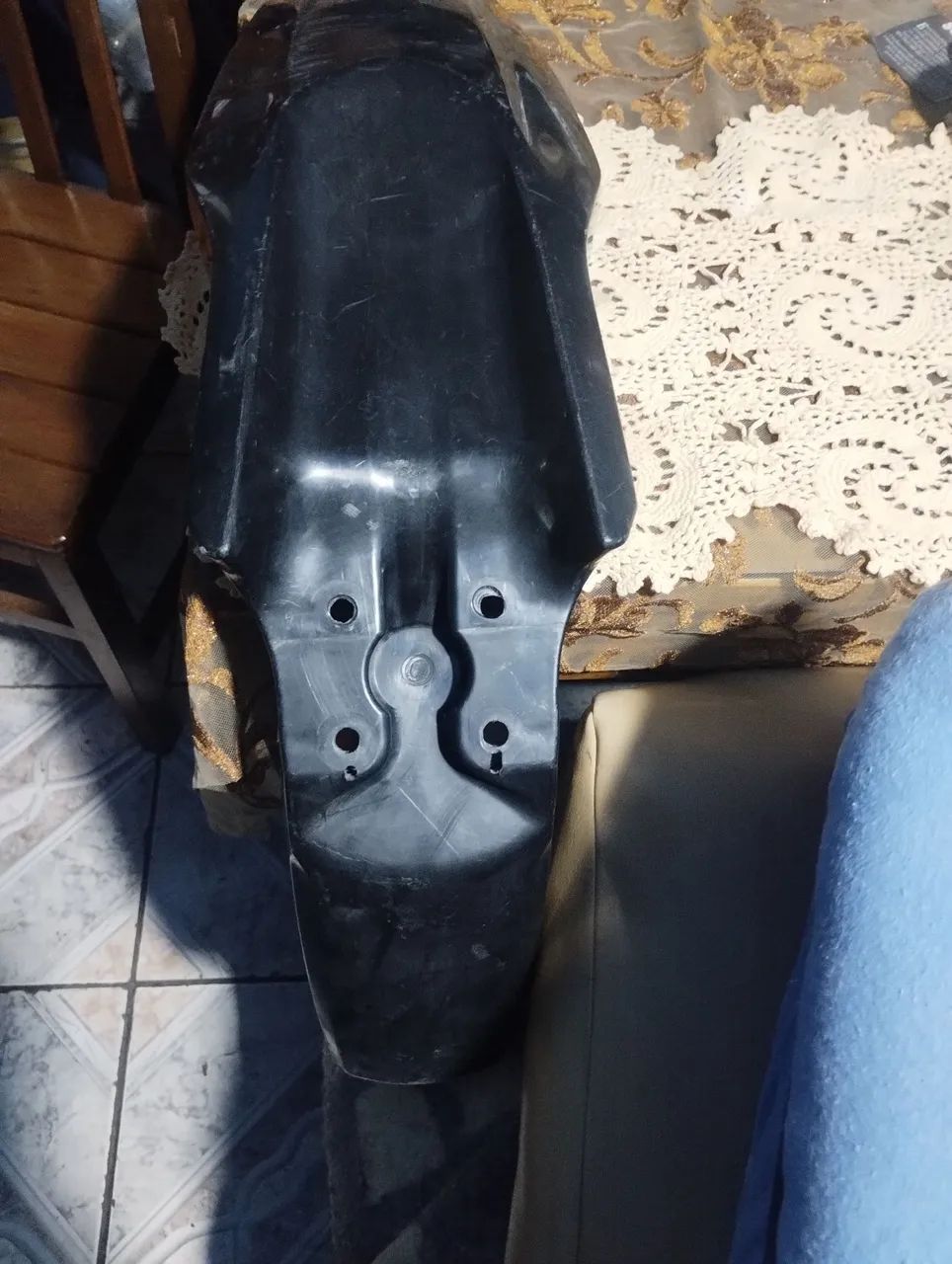 Guardabarro de moto Lander 250 ano2007 a  2019 - Foto 6