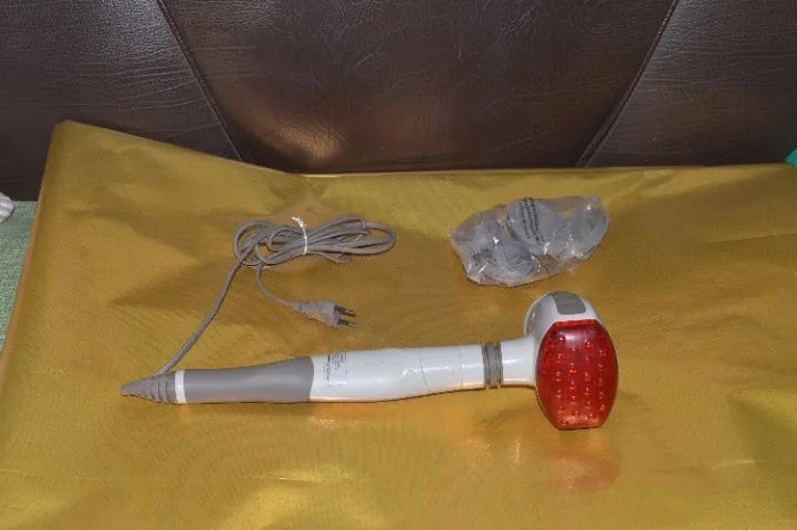 Massageador Elétrico com Infravermelho + 6 Cabeças Intercambiáveis - Foto 5