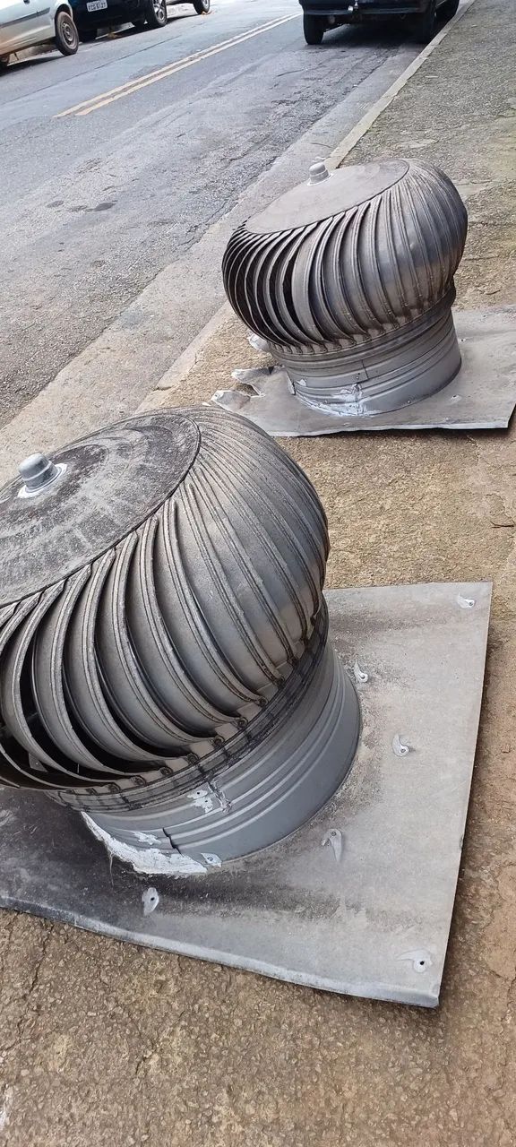 2- Ventiladores eólicos 22 polegadas para telhado /// R$550,00 - Foto 3