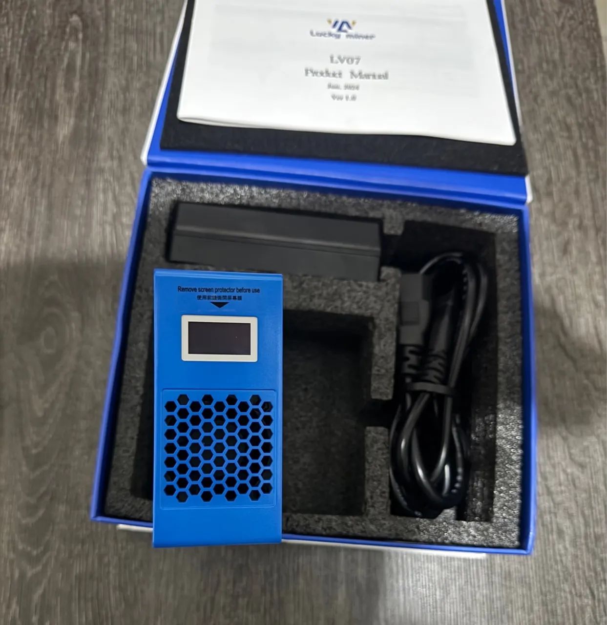 Mineradora de Bitcoin Lucky Miner Level 07 de 1th/s 25w (PRODUTO NOVO)